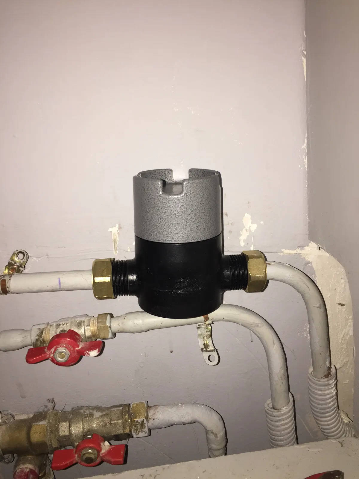 Circulateur remplacé sur un circuit de chauffage central